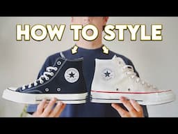 My Favourite Ways To Style Converse Chuck 70's! (For Every Season)