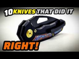 OVER 10 SHOCKINGLY GREAT KNIVES !! These Knives Are All Amazing!