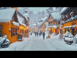 Romania - Freezing Cold 4K HDR Walking Tour