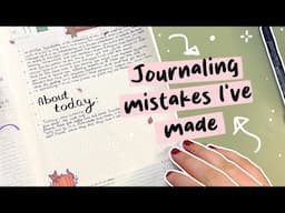 What I Wish I Knew Before I Started Journaling | Journal Chat Ep. 01