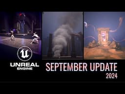 September Update 2024 - Post process, looping smoke and portal desert VFX Course in Unreal Engine 5