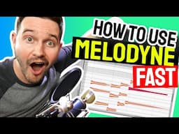 Melodyne Tutorial - How To Use Melodyne FAST