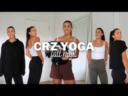 CRZ YOGA FALL TRY ON HAUL | Shop the fall sale now for the best sweatpants, joggers, tops & more!!