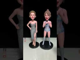 Star-Powered Bobbleheads ：Scarlett Johansson & Taylor Swift Edition