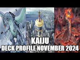 KAIJU DECK PROFILE (NOVEMBER 2024) YU-GI-OH!