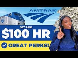 Make Up To $4,000/WK | AMTRAK REMOTE JOBS | HIGH PAYING REMOTE JOBS