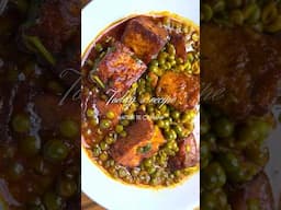 Kashmiri style Mattar paneer recipe. #shorts