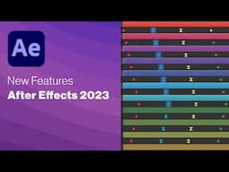 After Effects 2023 New Features