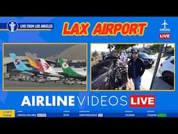 🔴LIVE Los Angeles (LAX) Airport Plane Spotting (November 15th, 2024)