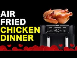 Ninja Roast Chicken Dinner - How Did I Do? - Ninja Foodi MAX AF400UK 9.5L Air Fryer #ninjafoodimax