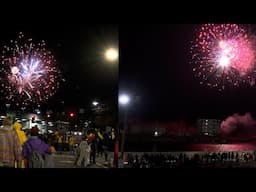 Salem Massachusetts Happy Halloween fireworks 2024 Panasonic GH7 HLG HDR North River