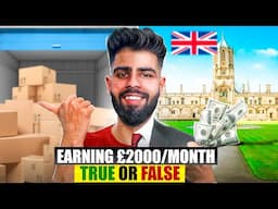 Can YOU Earn £2000 per month in UK🇬🇧 as an International Student - The Reality | Student Life in UK