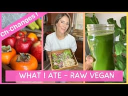 What I ate Today - Raw Vegan - 52 Years Young