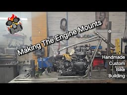 Handmade Triumph Pt4 How I Build Rigid Frame Custom Bike Chopper #Triumph #Handmade #bike