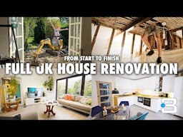 4.5 Years In 40 Minutes | FULL English Cottage House Renovation | From Start To Finish