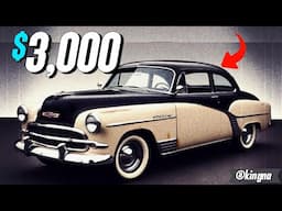 7 Classic Cars & Trucks from the 50s to 70s Around $3,000!