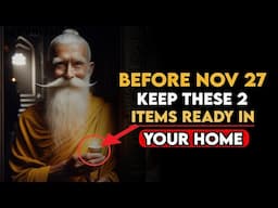 Keep 2 Items At The Front Door Of Your Home Otherwise... ||  Buddhist teachings