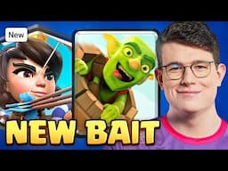 IMPOSSIBLE TO DEFEND! EASIEST LOG BAIT DECK in CLASH ROYALE!