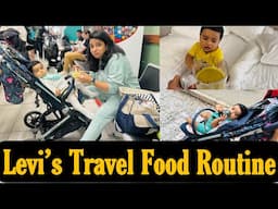 Levi’s travel food routine || Surprise Gift || Chef Handy || Food Processor || Lintu Rony