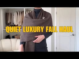 Quiet Luxury Fall Haul | The Allure Edition