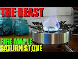 Fire Maple Saturn Stove - The BEAST!