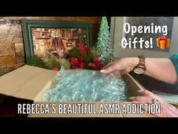 ASMR Opening Gifts! Unboxing! (Soft Spoken version) From Wyoming~Canada~Minnesota!