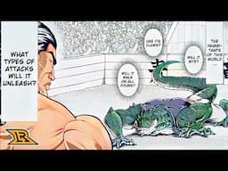 Retsu Kaioh Confronts a Lizardman in the Isekai World