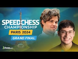 SCC FINAL: Magnus vs. Alireza!! Who Is The King Of Speed Chess? Live From Paris