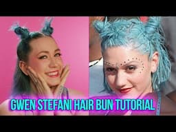 How to Get Gwen Stefani's Double Bun Hair Tutorial | HISSYFIT