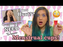 How to use a Menstrual Cup for the FIRST TIME? How to INSERT & REMOVE Menstrual Cup?Demo + GIVEAWAY!