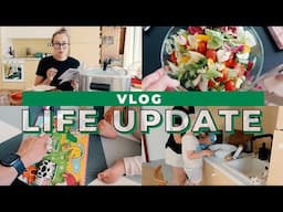 VLOG | Life update! Niky je zpět, pomalý hrnec, oblíbené recepty a cvičení.