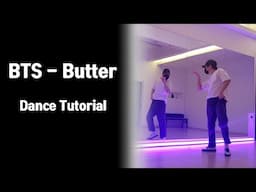 [Dance Tutorial] (MV ver) BTS - Butter (Count + Mirrored) 안무배우기 방탄소년단 버터 거울모드