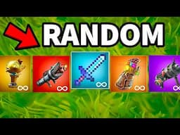 Fortnite But EVERYONE Has RANDOM ITEMS!