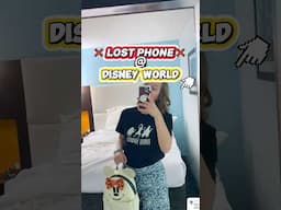 Losing a Phone @ Disney World 😳📲 (Can You Get it Back?!)