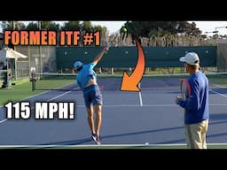 Serve Lesson With Former ITF #1!