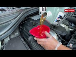 Keep Your Hands Clean: Changing Engine Oil On GL Mercedes Without Mess | X166 Mercedes Oil Change