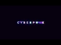 Cyberpunk Glitch Text Animation in After Effects | After Effects Tutorial