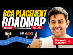 BCA placement complete roadmap | Jobs after BCA | what to do after BCA