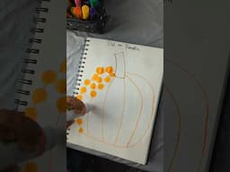 Dot The Pumpkin Activity | Educational Videos for Toddlers