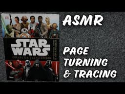 ASMR | Star Wars Character Book Flip-Through (Tracing & Whispering)