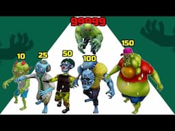 MAX LEVEL in Zombie Evolution Shooting Game!