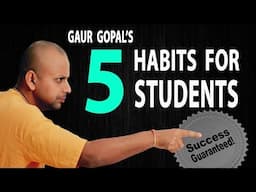 5 lessons for students!!! success guaranteed!!gaur gopal das (@gaurgopald)