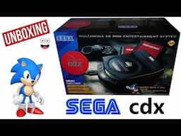 Unboxing a very rare, Sega CDX.