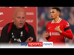 "Trent Alexander-Arnold not training but back soon" | Arne Slot provides fitness update on key men