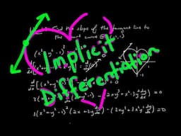 Implicit Differentiation is a PIECE OF CAKE - Easy Medium and Hard Examples [Passing Calc 1]