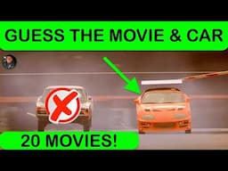 MOVIE QUIZ: Guess the Film & Car | Car Quiz #2