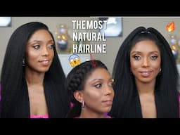 🔥NATURAL HAIR??? 😱MOST REALISTIC KINKY STRAIGHT WIG HAIRLINE EVER! FT  ILIKE WIG