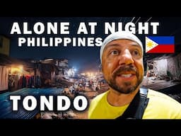 Late night streets of Tondo Alone! Manila's Dangerously Delicious Street Food Capitol!