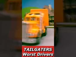 Tailgaters  DANGEROUS Bad Truck Driving