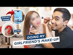 DOING MY GIRLFRIEND'S MAKEUP | HASH ALAWI